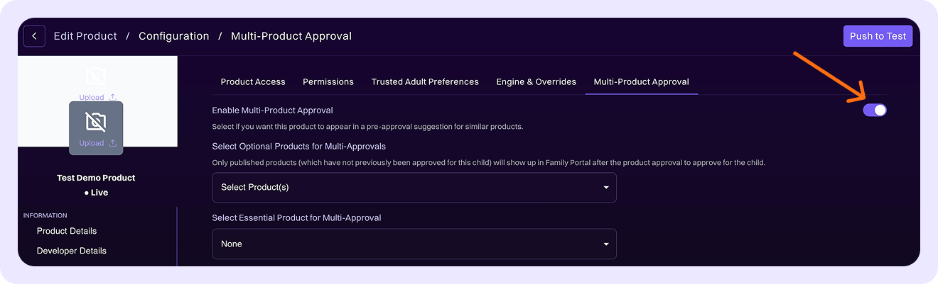 Multi-Product Approval 2